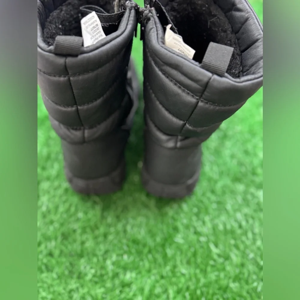 Magellan Kids Black Quilted‎ Winter Boots Size 12D